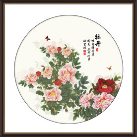 国画牡丹