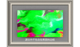 抽象油画