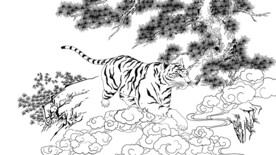 山颠威虎