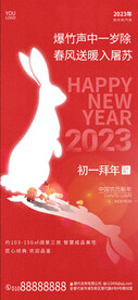 春节年俗海报