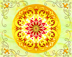 欧式立体花纹