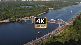 海上跨海大桥风景