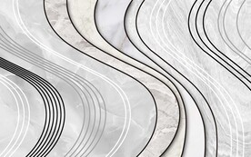 现代时尚大理石拼花背景墙