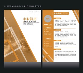 金融简历