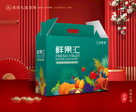 水果包装 鲜果礼盒