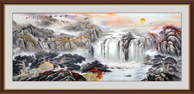 山水风景画