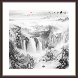 国画山水