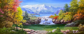山水风景画
