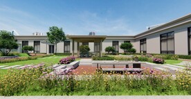 办公楼中空花园