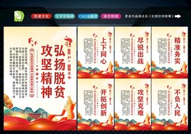 脱贫攻坚精神