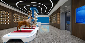 动物展厅效果图