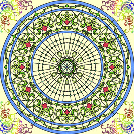 欧式花纹