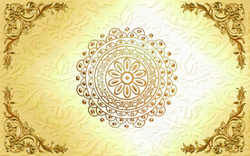 金色花纹