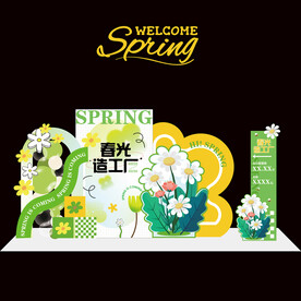 春季美陈春天美陈