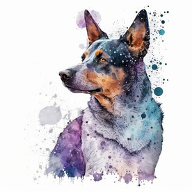 墨迹猎犬