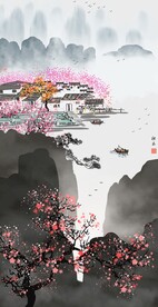 水墨江南