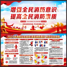 消防展板