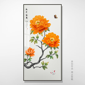 牡丹国画