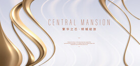 金色背景 白金会议背景