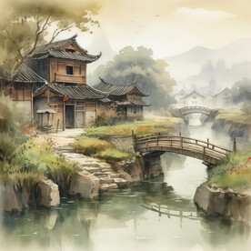 小桥流水人家