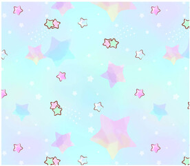 渐变星星