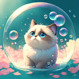 猫泡泡