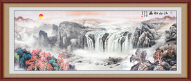 办公室山水画