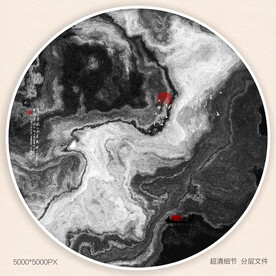 泼墨装饰画
