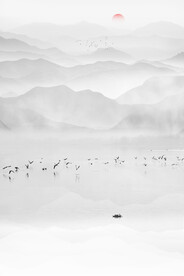 新中式山水画