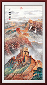玄关山水画