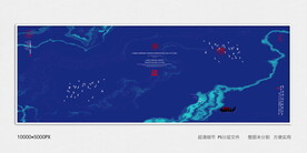手绘水墨画