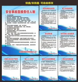 建筑工地项目管理牌