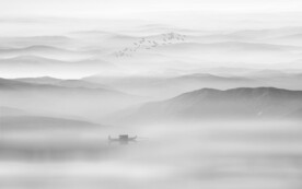 新中式意境水墨画