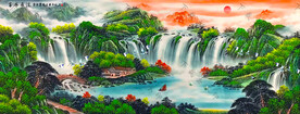 国画山水
