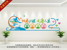 心理健康文化墙