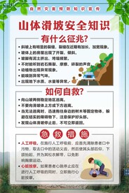 山体滑坡安全知识