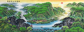 国画山水