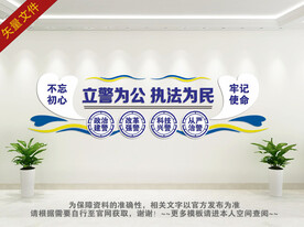 公安局背景墙