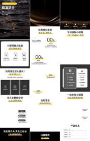 鼻贴去黑头面膜详情页产品描述