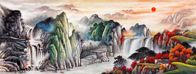 国画山水