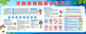 荨麻疹预防展板