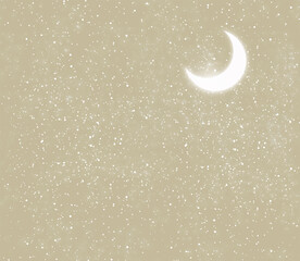 星星月亮