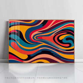 抽象螺纹画