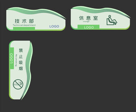 企业科室牌