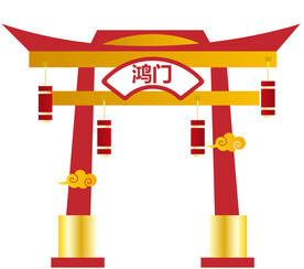国风门头