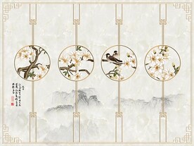 新中式古典装饰画