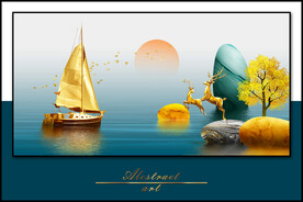 石来运转晶瓷画