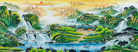 国画山水