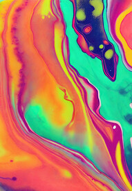 炫彩抽象水彩肌理