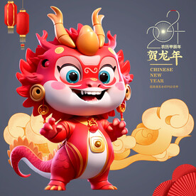2024贺龙年